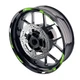 For Yamaha FZ10 MT-10 18 19 20 21 17 inch Wheel Sticker Blue ARROW