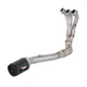 For Yamaha MT-09 Tracer 9 XSR9002024-2026Carbon Full Exhaust Muffler System Pipe