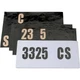 Moose License Plate Decal Kit