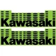 Dcor 40-20-107 KAW OEM Decal - 10-pk. - 6in.