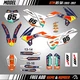 KTM 85 SX 2013 2014 2015 2016 2017 Decals Stickers Graphics Kit Vinyl Custom