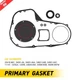 Clutch Primary Cover Gasket Kit for Harley Electra Glide Road King 1999-2006