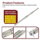 5D3-25381-00-00 For Yamaha YFZ450 YFZ 450 Rear Axle Shaft + Nut 2006 2007-2013