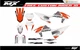 Fit KTM XCW XCFW EXC EXCF 2020 to 2023 & 2019 to 2022 SX SXF XC XCF graphic kit