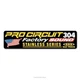 Pro Circuit Factory Sound 304 Silencer Decal DCFS304