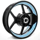 For Honda CB 919 Hornet 900 02-07 Motorcycle Inner Rim Sticker C01W Aqua