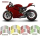 17" Rim Stripes Wheel Tape Sticker For DUCATI 899 1199 959 1299 Panigale V2 V4