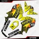 Yellow Spark Racing Graphic kit fits Honda Grom 2017 2018 2019 2020 MSX125