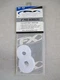 Factory Effex 4" White Decal Pro Number #8 (132568)