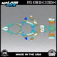 Graphics Kit for KTM Electric Mini SXE2 (2024+) Split Series - Teal