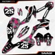 Gray Pink Savage Camo Graphics Kit fits KTM 13-15 SX SXF XC XCF 125 250 300 450