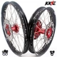 KKE 21/18" CNC Wheels Rims Set fit Honda XR400R 1996-2004 XR600R 1991-2000 Red
