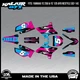 Graphics Kit for Yamaha YZ250 YZ125 (2002-2014) UFO PLASTICS Turbo - Magenta
