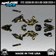 Graphics Kit for Suzuki DR-Z4S DR-Z4SM DRZ4SM 2025 2026 Twitch-GOLD