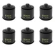 6 Hiflofiltro HF204RC Premium Racing Oil Filter Honda Kawasaki Suzuki Yamaha ATV