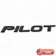 Fit 16-23 Honda Pilot Rear Liftgate Letter Badge Nameplate Emblem Gloss Black