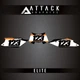Attack Graphics Elite Number Plate Backgrounds For KTM 350 XCF-W 2012