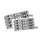 Supermoto Bike Stylish Rim Sticker Tape Decal Strip For HONDA XR 250SM 2003-2005