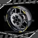 Yellow 17 Inch Outer Rim Sticker Stripe Decal P05B For Triumph Sprint 900