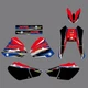 Team Graphics Decals Stickers Kit For Honda XR 250 400 XR250R XR400R 1996-2004