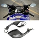 For Yamaha YZF-R1 YZF-R1M 20-25 YFZ-R6 17-20 Rear View Mirrors LED Turn Signal