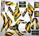 Yamaha XT660 X 2006 onwards Yellow Edition Decor Decal Sticker