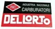 Dellorto Carburatori carb/air filter sticker each Ducati Benelli Parilla Motobi