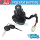 New Ignition Switch Lock Keys 37100-04F00 For Suzuki DR650SE DR650S 1996-2024 US