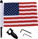 Pro Pad Saddlebag Bar Flag Mount With Flag Brfmfxd2