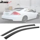Fits 2003-2007 Honda Accord 2-Door Coupe Acrylic Window Visors 2Pc Set