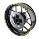 Yellow WILD2 Wheel Sticker 17 inch Rim For Yamaha MT03 18 19 20