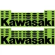 D'COR VISUALS DCOR 6" KAW DECAL 10PK 40-20-107