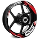 Red Inner Decal Wheel Rim Stickers S13W For Yamaha FJ09 MT-09 Tracer 18-20