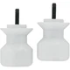 Protek Swing Arm Spool Slider Yamaha 2015-2024 YZF R1M YZF-R1M YZF-R1S White 6mm