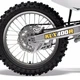 For 2002-2004 Kawasaki KLX400R Accessories Swing Arm Decal Sticker Graphics Kit`