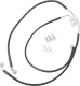 Drag Specialties Extended Length Coated Braided ABS Brake Line 1741-3832