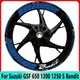  For Suzuki GSF 650 1200 1250 S Bandit Wheel rims waterproof reflection decal