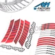 Racing 17 Inch Red Rim Stickers AA02 For Honda CBR1000RR-R Fireblade 2020-2021
