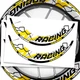 17 inch Vinyl Wheel Rim Stickers S27W For Yamaha FJ09 MT-09 Tracer 18 19 20