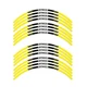 P03B For Ducati SCRAMBLER 1100 18-21 Yellow Removaeble Wheel Sticker 20 19