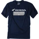 Factory Effex Honda Mission T-Shirt - Heather Navy - Medium 26-87302