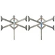 BAL PRODUCTS DIV NCO129-28024 X-TENDED FIT X-CHOCK,DOUBLEPAK