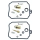 2 Carburetor Repair Kit Gasket Valve Screws for Yamaha XV 250 ROUTE 66 VIRAGO