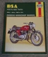 Haynes 155 1962-73 BSA A50 A65 Twins Owners Workshop Manual FREE SHIPPING!