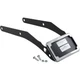 Cycle Visions Curved Slick Signal License Plate Frame and Mount-Chrome-CV4653