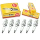 6 pc NGK 6431 BU8H Standard Spark Plugs for SF24 QL6VC 886M 6038 33-13686Q zu