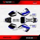 Black & Blue Shift Racing Graphics Kit fits Honda Cr125 Cr250 00-01 CR 125 250