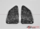 2003-10 Buell XB9, XB12, XB12S, XB12R Front Heel Plates 100% Carbon Fiber Forged