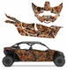 2017+ Can Am X3 Maverick MAC 4 Design Graphic Kit Wraps Decals Off Road Camo