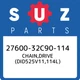 27600-32C90-114 Suzuki Chain,drive (did525v11,114l) 2760032C90114, New Genuine O